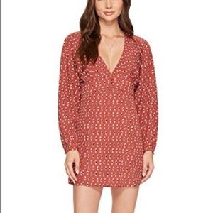 Amuse Society Orange Tunic Dress Size M